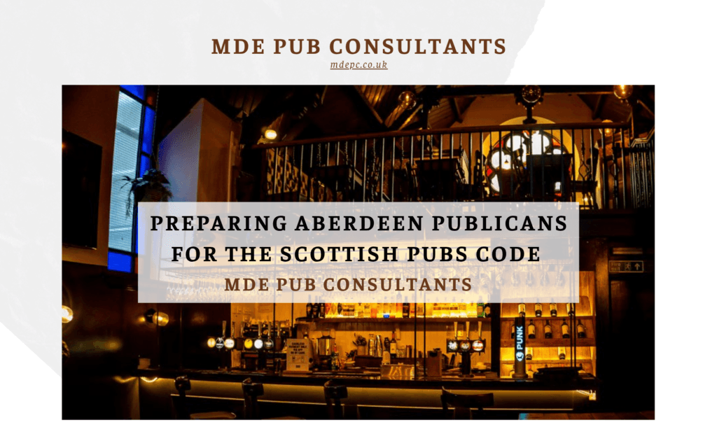 Scottish Pubs Code