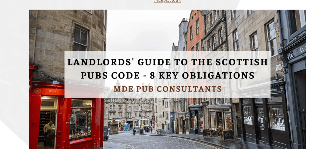 Scottish Pubs Code
